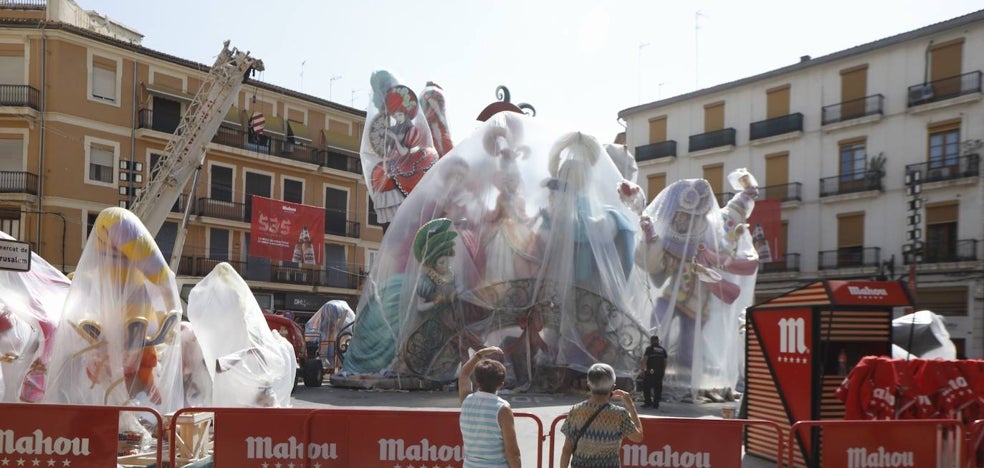 Fallas 2021 | Especial protege la plantà contra el riesgo de tormenta - Vimarsana News