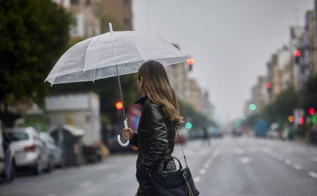 Aemet pone en alerta amarilla a la Comunidad Valenciana por chubascos y tormentas de hasta 20 litros por metro cuadrado en una hora