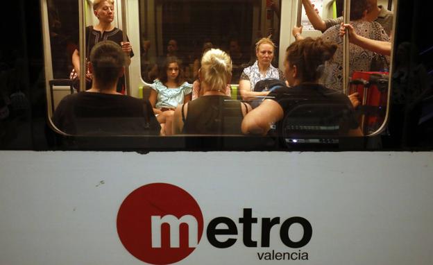 Metrovalencia cancela varias líneas desde hoy lunes 25 de julio