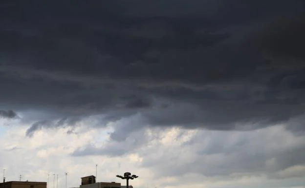 Tormenta en Valencia.