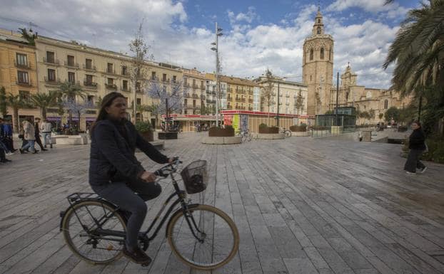 Plaza de la Reina de Valencia.