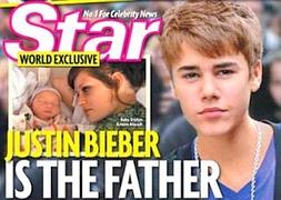 El supuesto hijo de Justin Bieber, portada de revista | Las Provincias